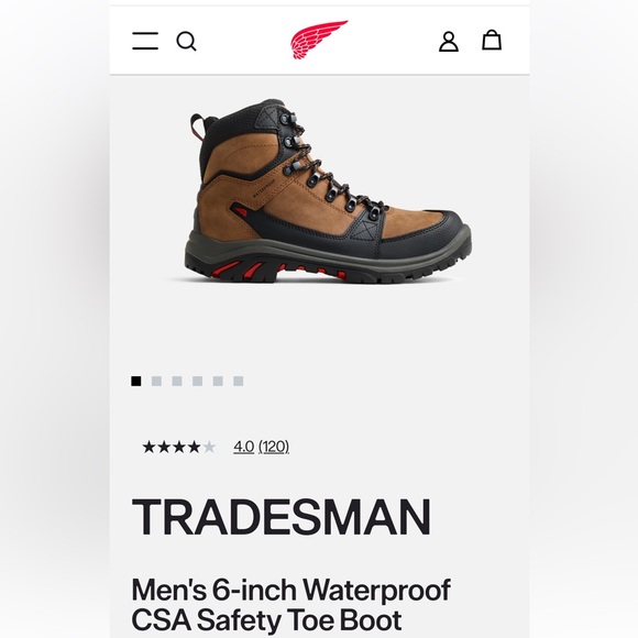 Brand New Red Wing Shoes Tradesman Brown and Black Boots - Picture 1 of 6